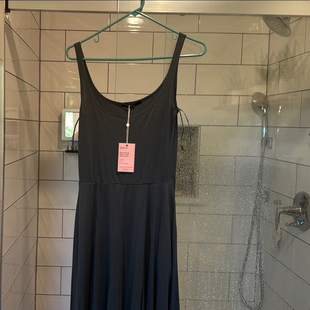 Tencel Jersey Fit and Flare dress